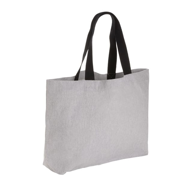 XD Design XD Design Men's Impact Aware Large Canvas Undyed Tote Bag in Grey - 2