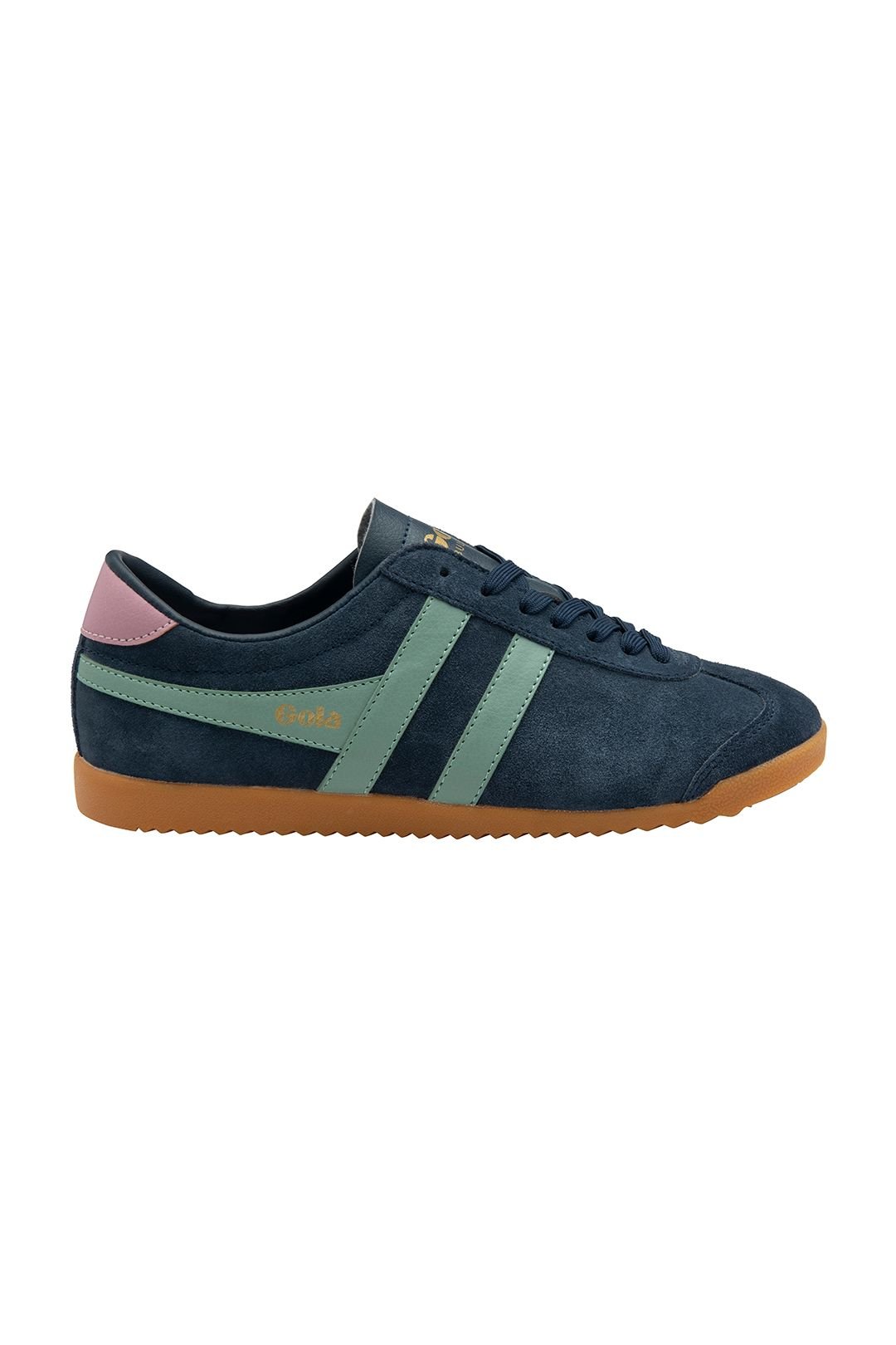 Gola Classics Gola Classics Women's 'Bullet Suede' Lace-Up Trainers in Navy - 2