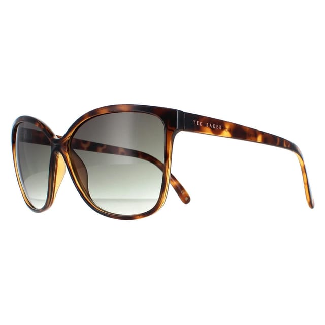 Ted Baker Ted Baker Women's Square Tortoiseshell Brown Gradient TB1400 Kiara - 2