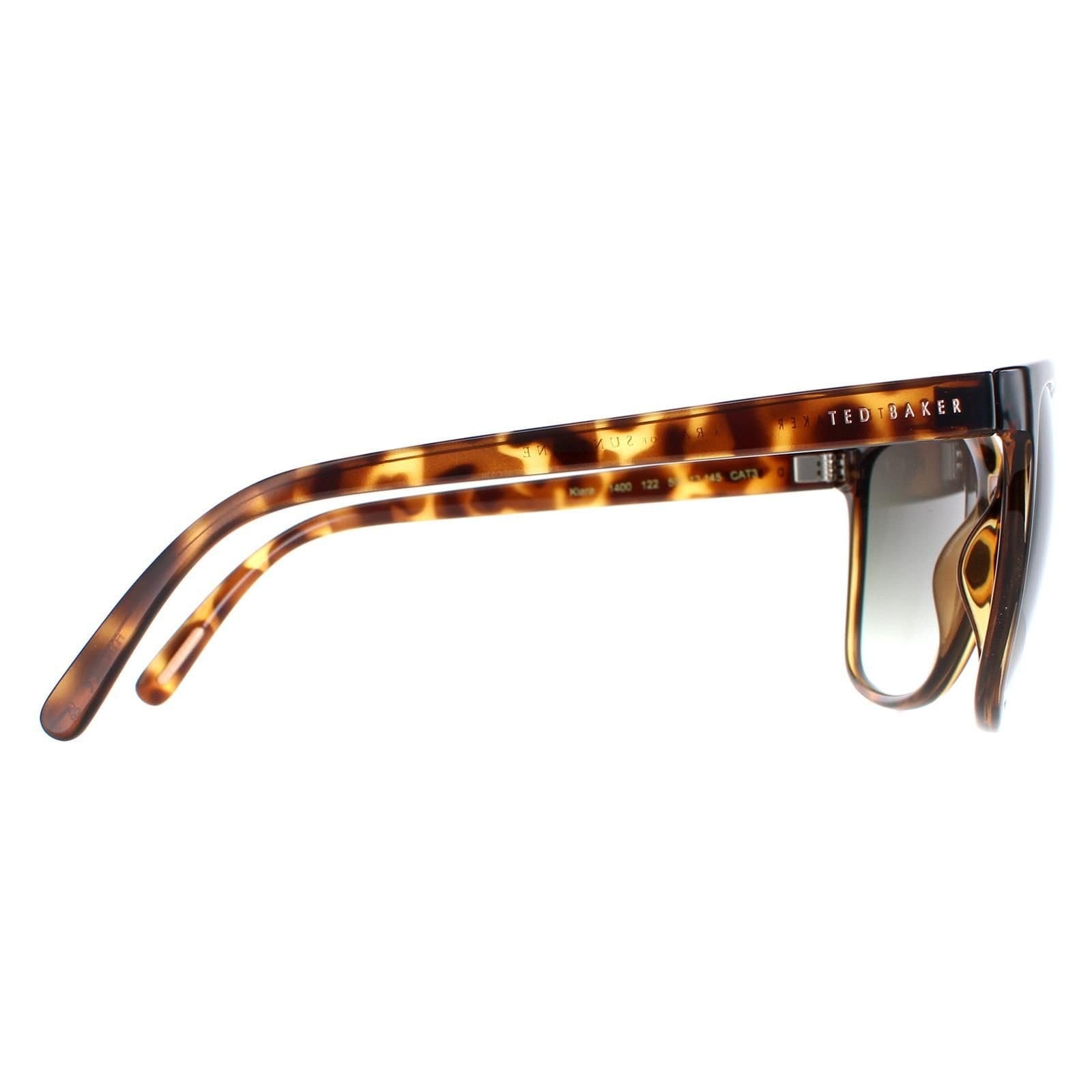 Ted Baker Ted Baker Women's Square Tortoiseshell Brown Gradient TB1400 Kiara - 4