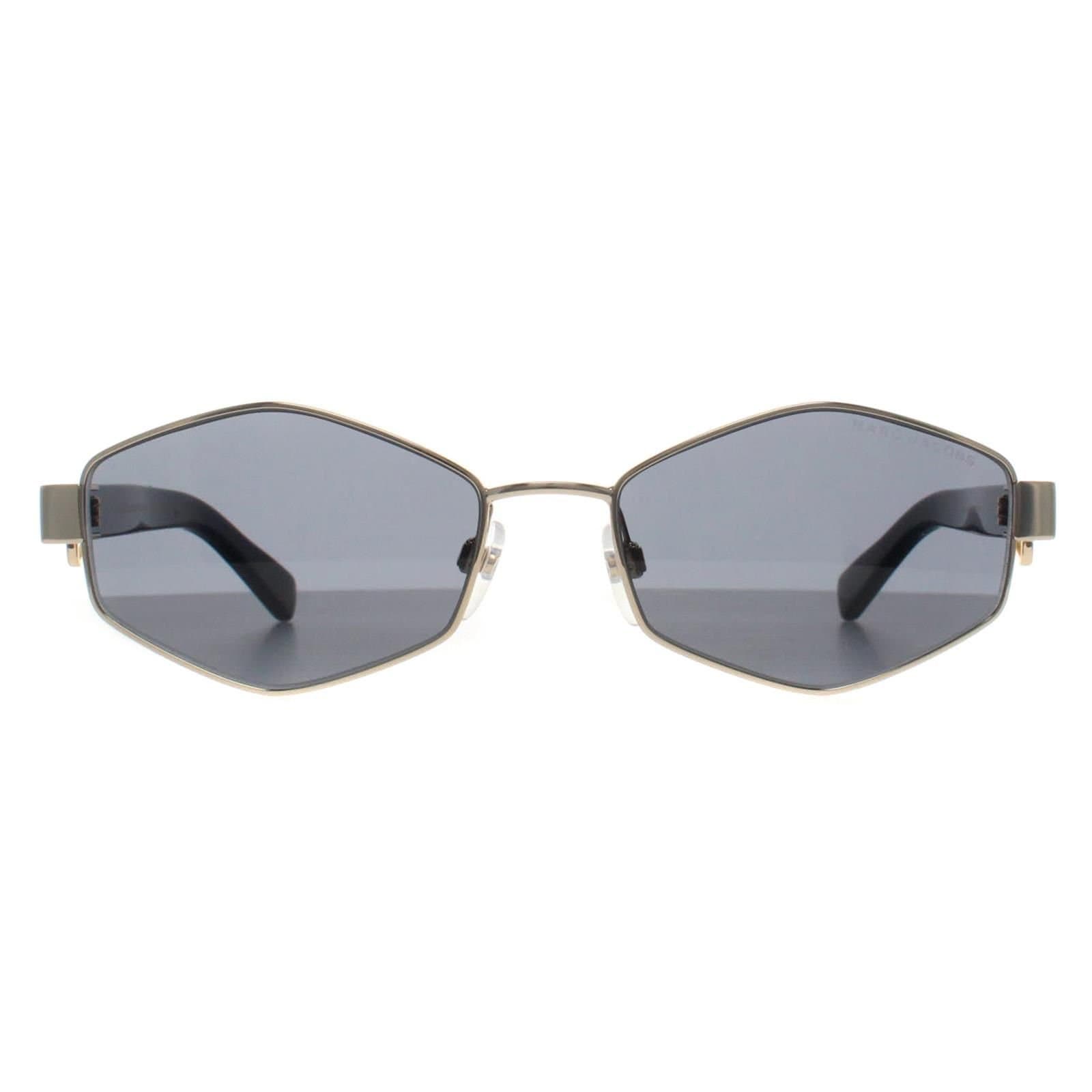 Marc Jacobs Marc Jacobs Women's Oval Gold Grey MARC 496/S