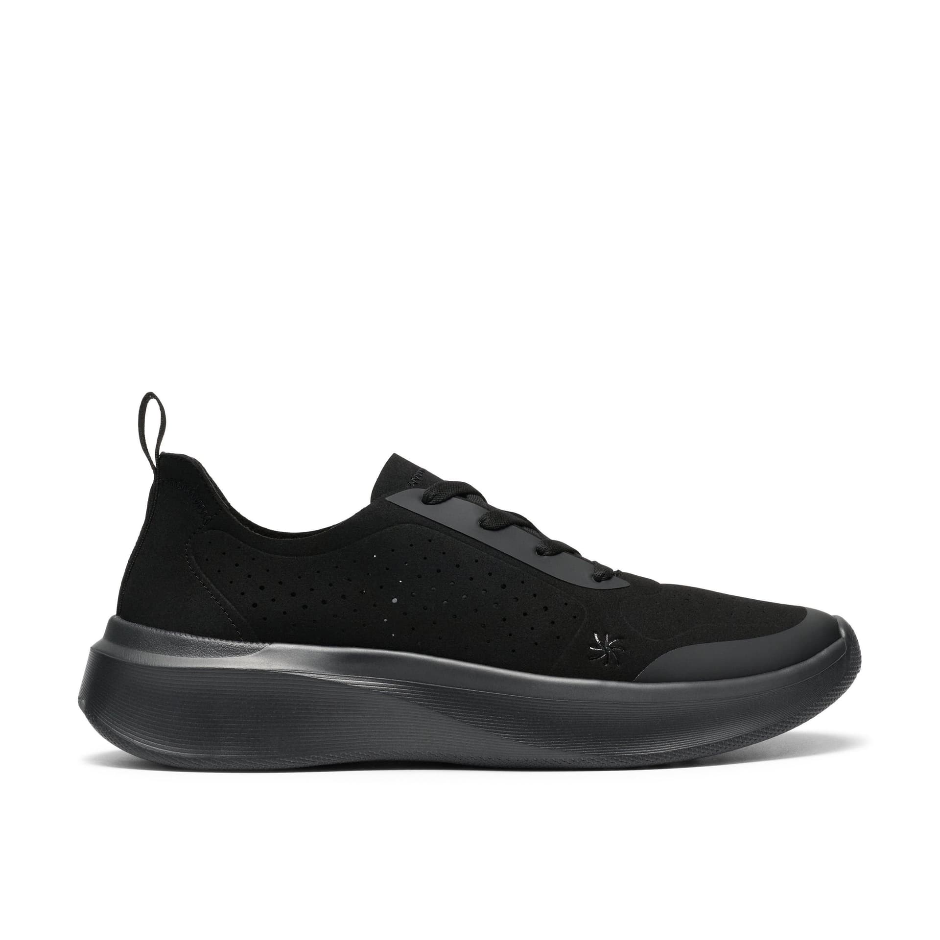 Clarks Clarks Men's SolevanaTie Black/Black Trainers, Lace Up in Black