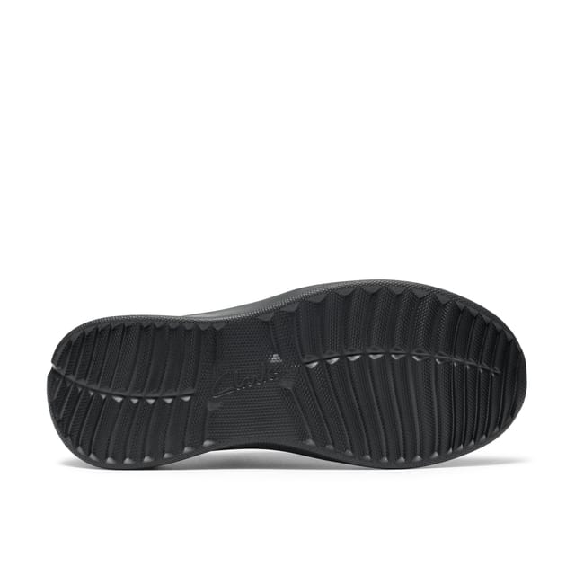 Clarks Clarks Men's SolevanaTie Black/Black Trainers, Lace Up in Black - 3