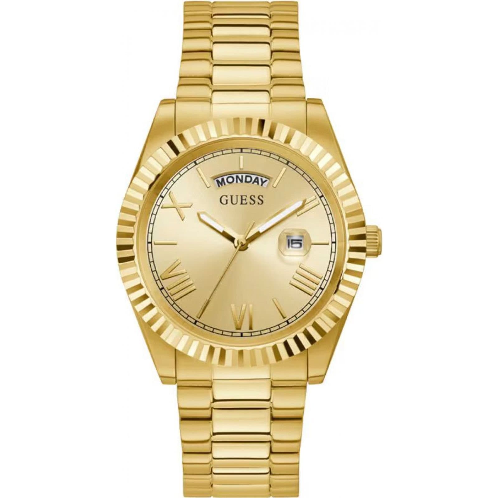 Guess Guess Men's GW0265G2 42mm Quartz Watch in Gold