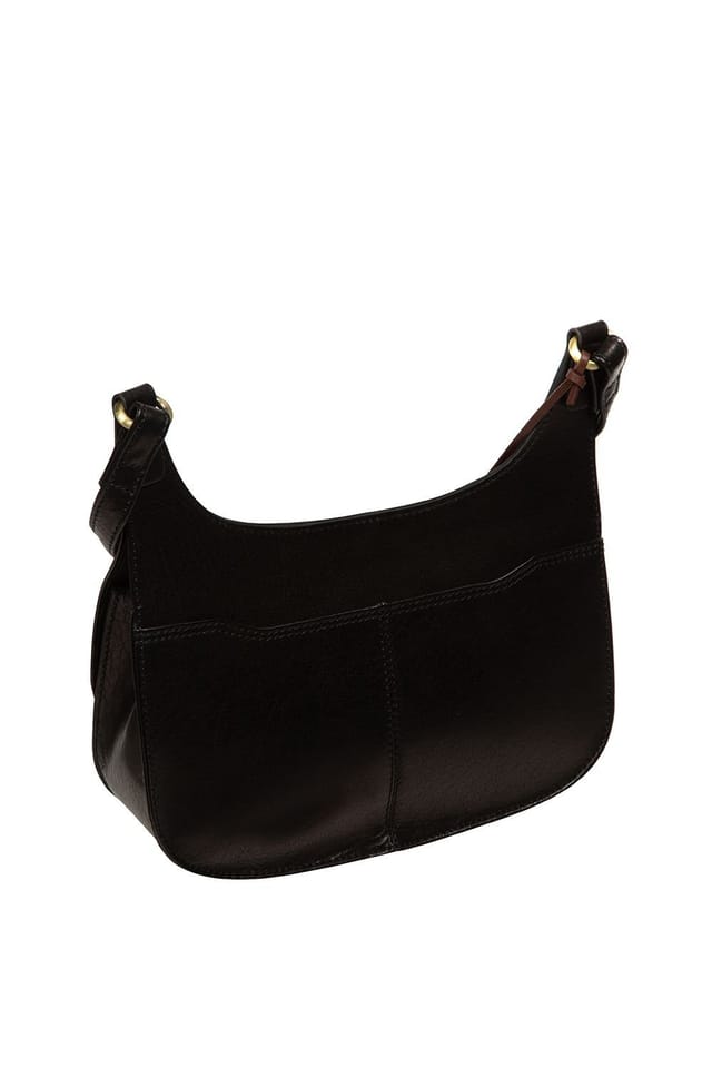 NiNa Amora NiNa Amora Women's 'Elettra' Leather Cross Body Bag in Black - 3
