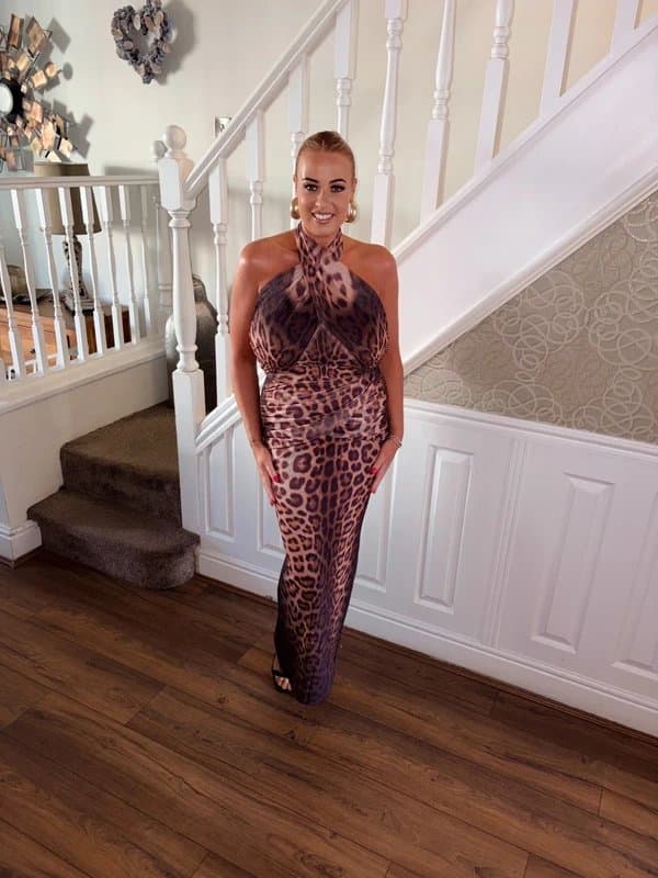 ASOS Stunning leopard print dress