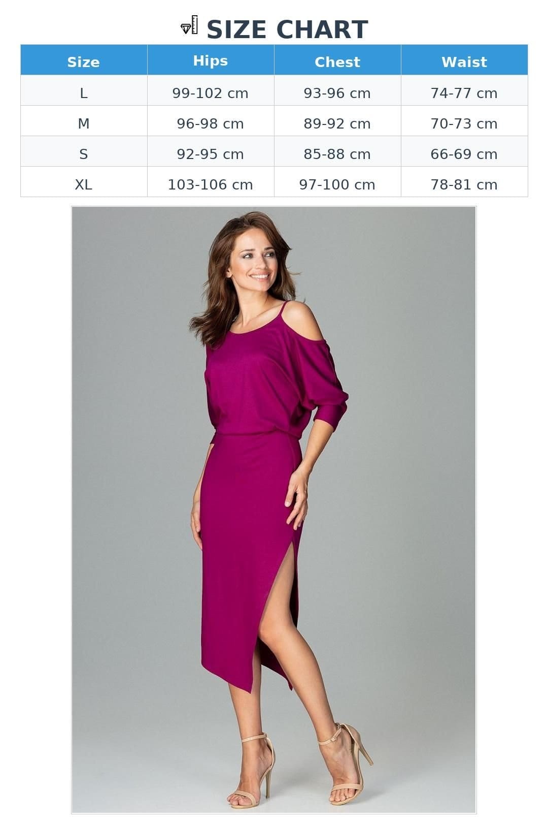 Love Lace Love Lace Women's Asymmetrical Kimono Sleeve Evening Dress in Violet - 4