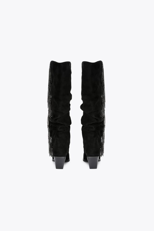 KG Kurt Geiger KG Kurt Geiger Women's 'Tempt' Suede Boots in Black - 3