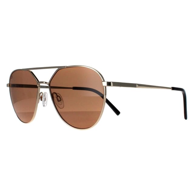Serengeti Serengeti Men's Aviator Shiny Light Gold Saturn Polarized Odell - 2