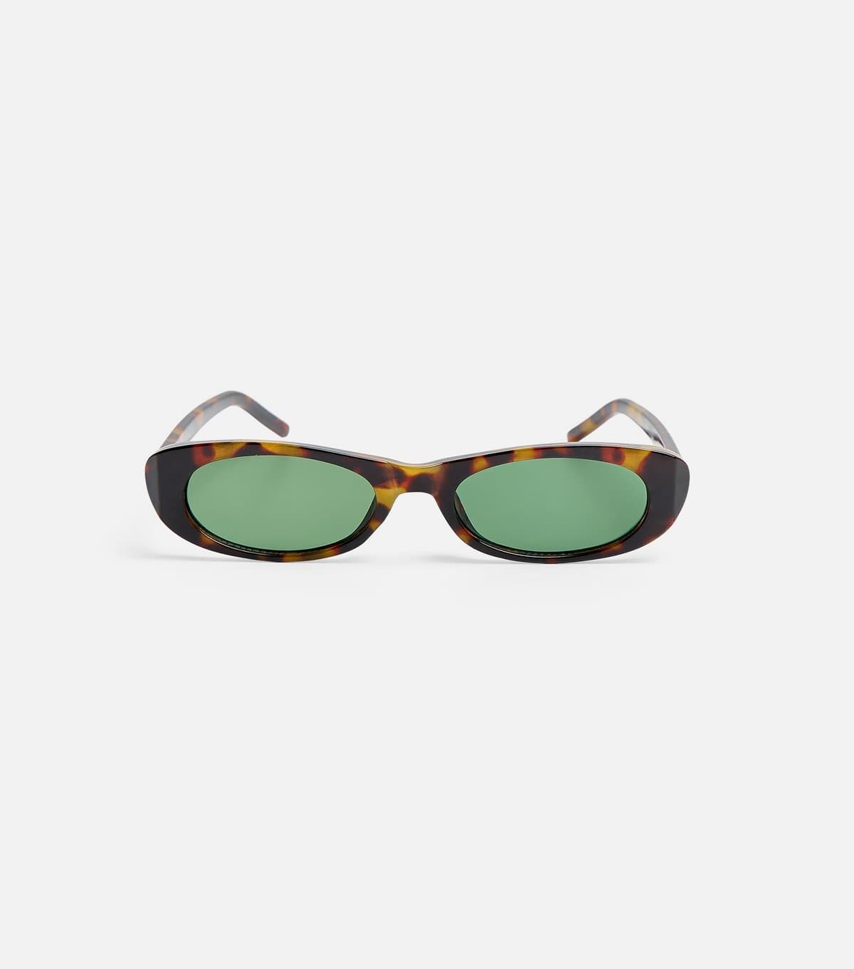 Public Desire Public Desire Brown Narrow Cat Eye Sunglasses