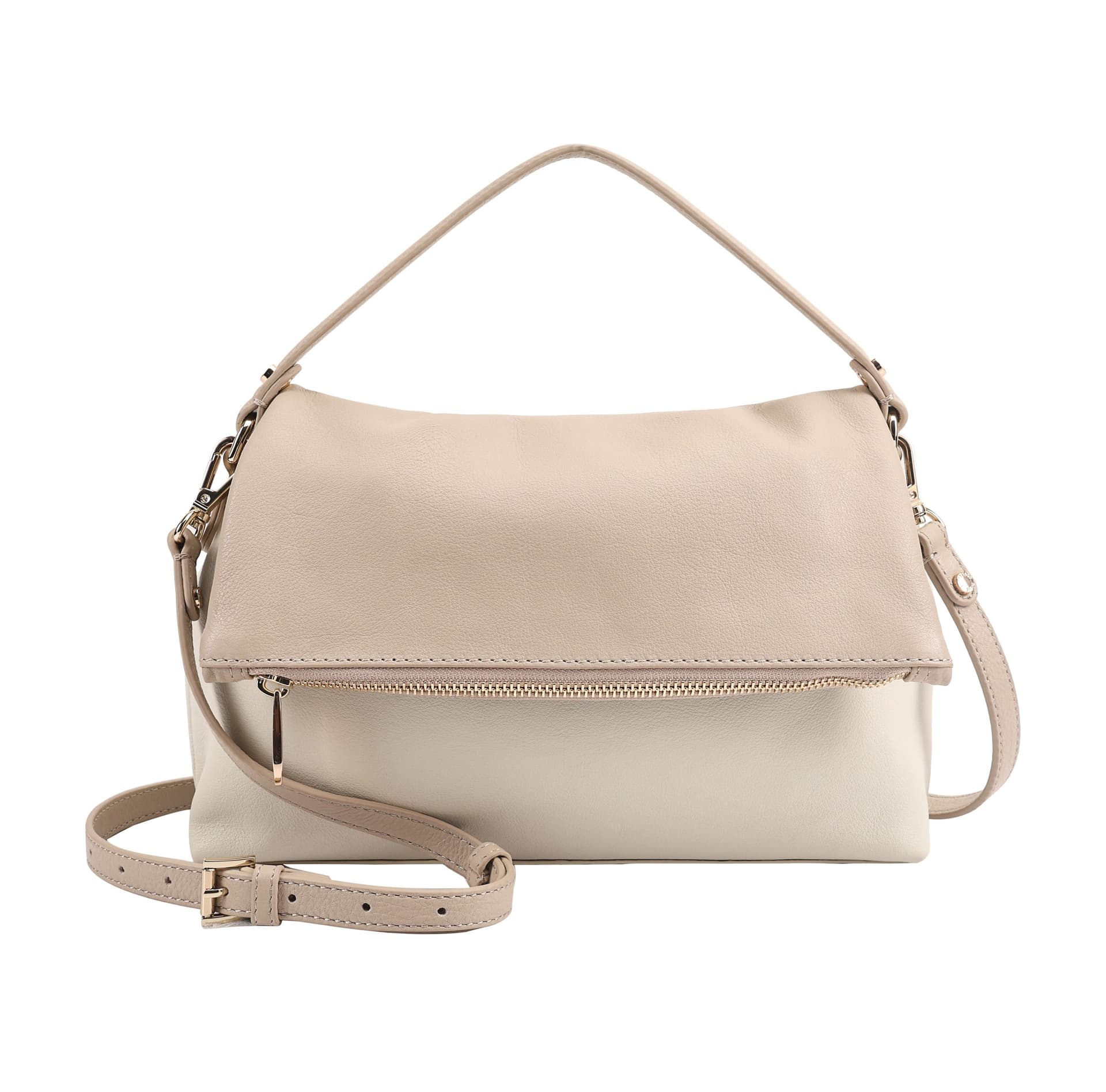 Paul Costelloe Paul Costelloe Beige Leather Day Bag