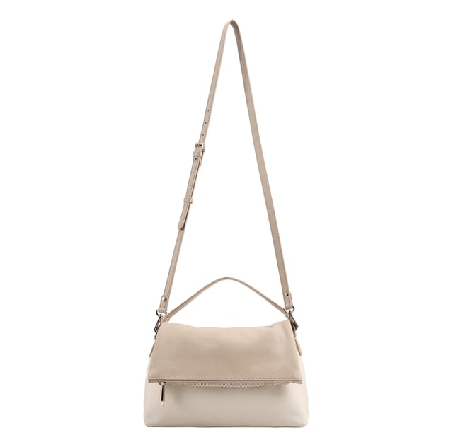 Paul Costelloe Paul Costelloe Women's Tana Leather Day Bag in Beige - 2