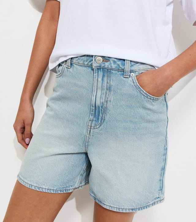 New Look Women's Light Blue Denim Shorts New Look - 3