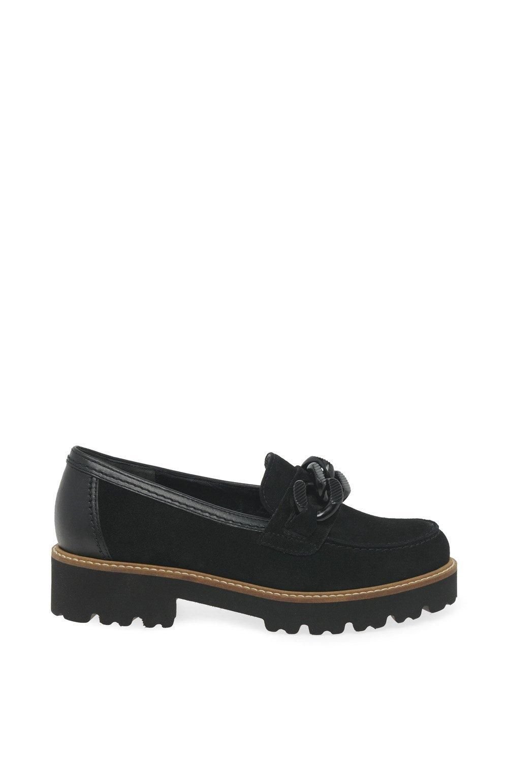 Gabor Gabor Women's 'Squeeze' Chunky Slip On Shoes in Black - 4