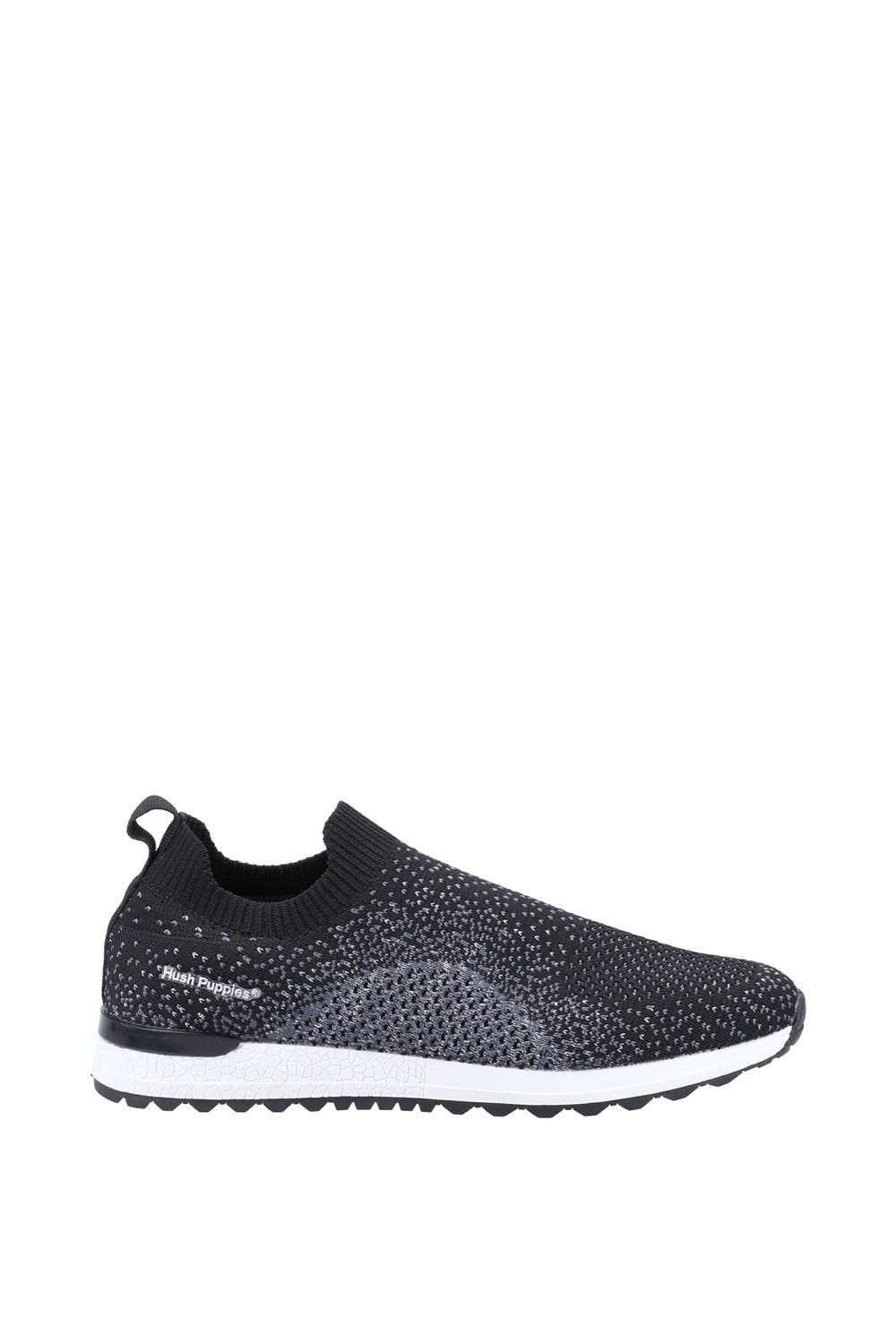 Hush Puppies Hush Puppies Women's 'Ennis' Slip-On Shoes in Black - 4