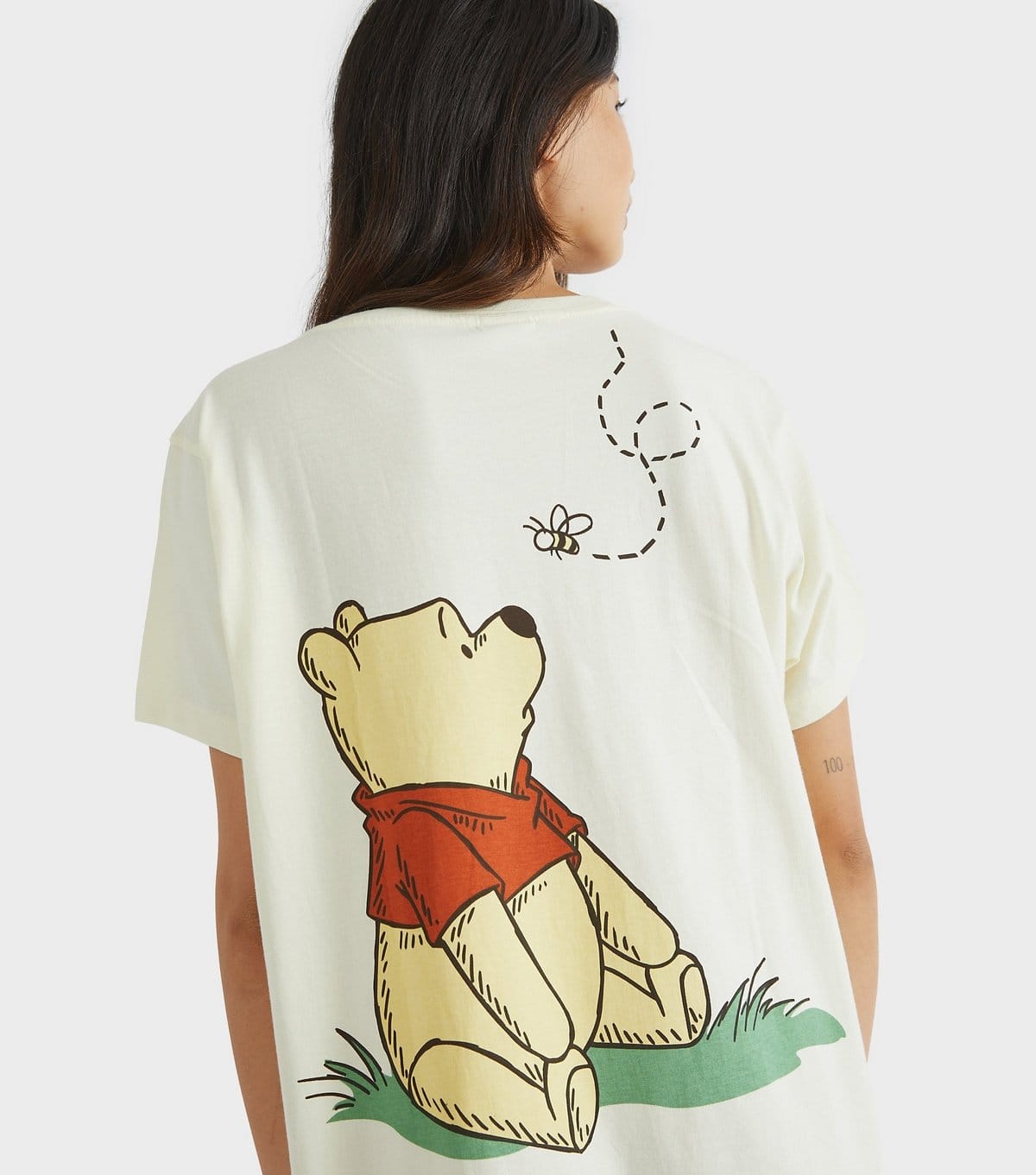 Skinnydip Women's White Winnie the Pooh Night Dress Skinnydip New Look - 4