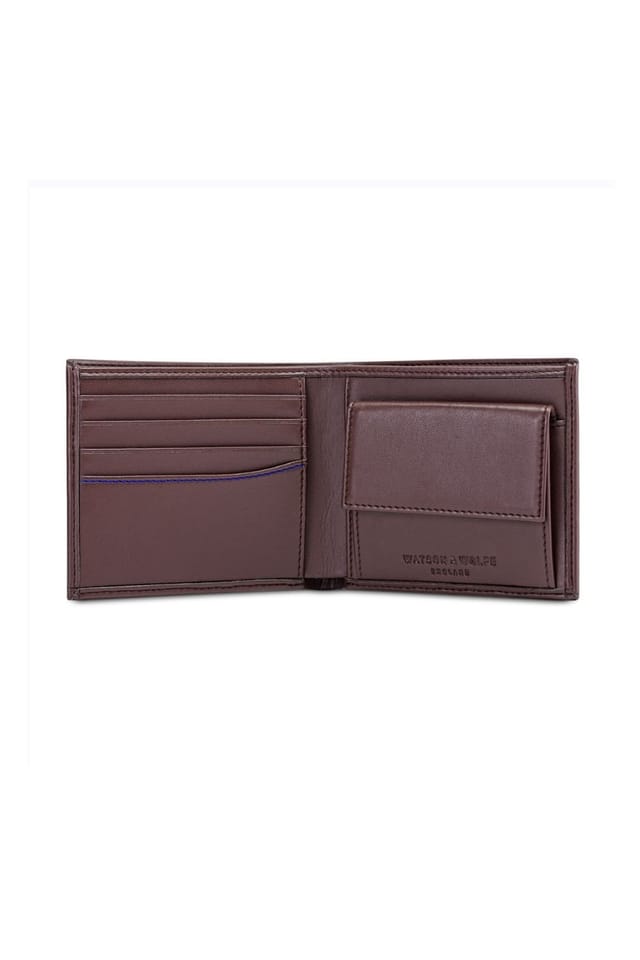 Watson & Wolfe Watson & Wolfe Men's Coin Pocket Wallet in Brown - 3