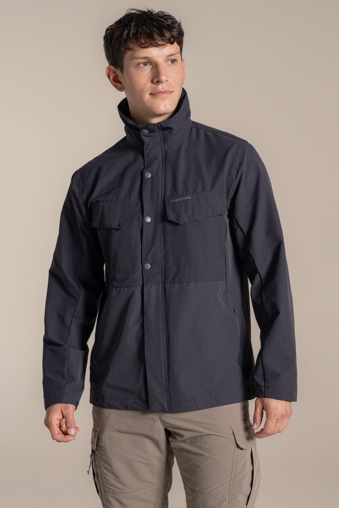 Craghoppers Craghoppers Men's NosiLife Younes Hooded Jacket in Dark Grey