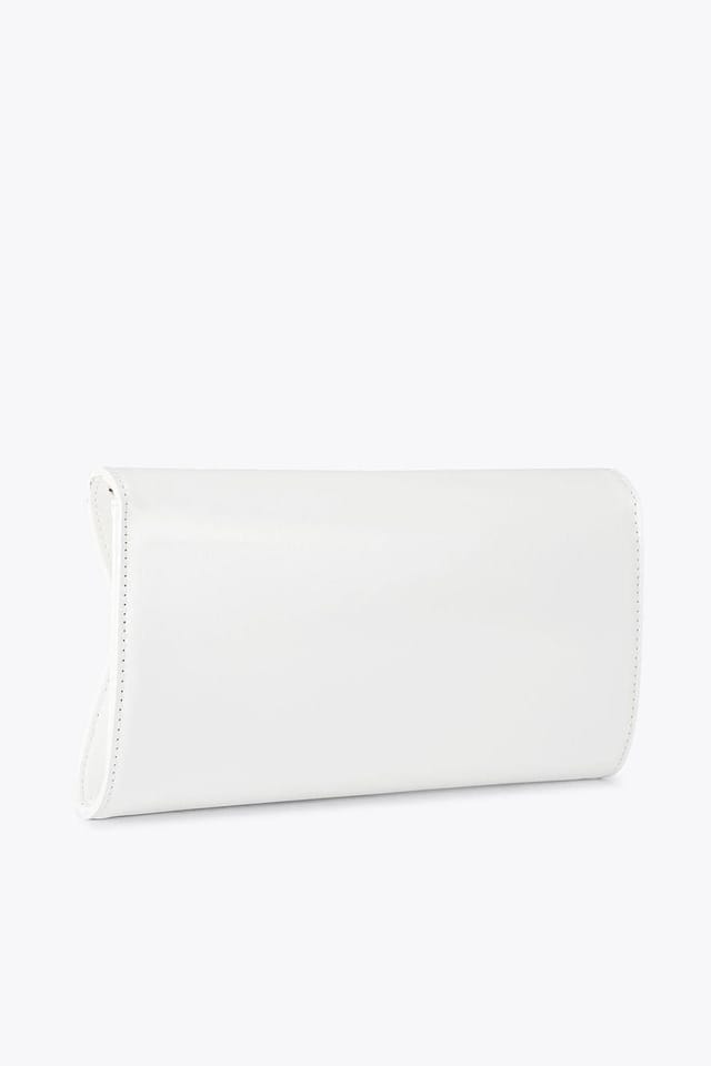 Carvela Carvela Women's 'Spirit Clutch' Patent Bag in White - 3