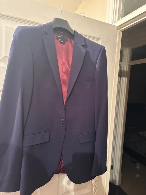 ASOS Design Navy Blazer Size 34