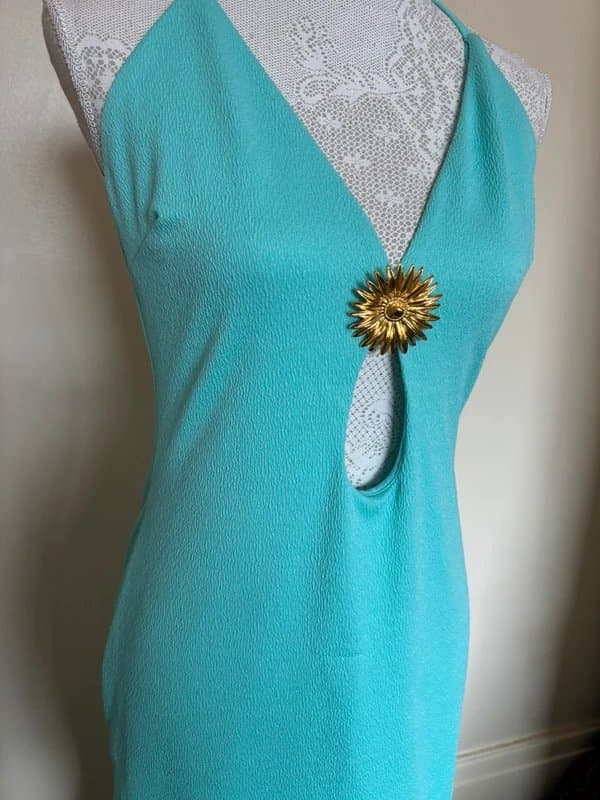 Shein Turquoise long dress