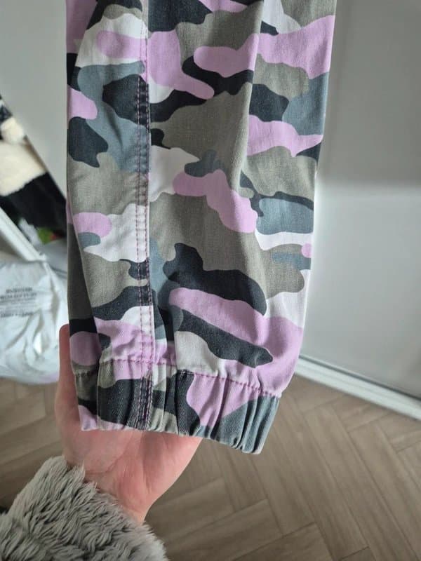 New Look New look pink army cargos pants size 16