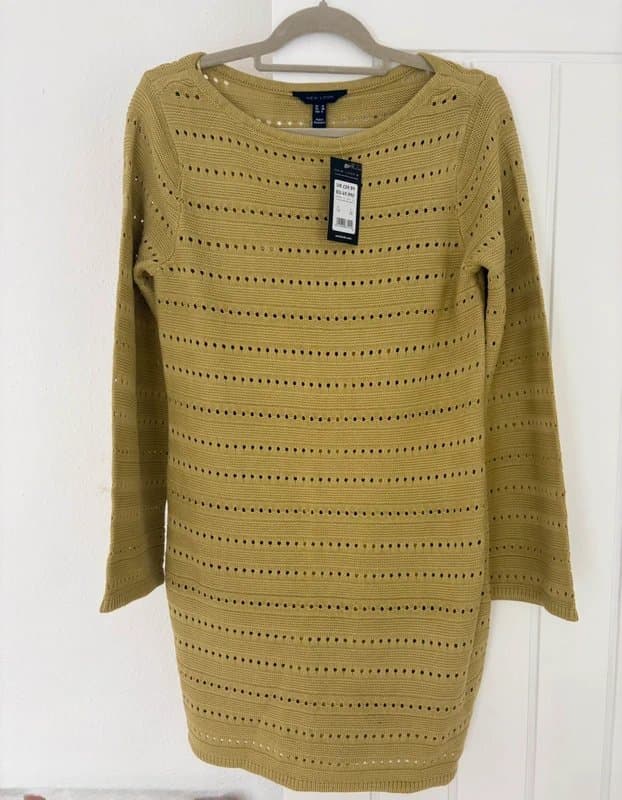 New Look Green knit dress