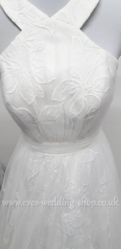 Charlotte bridal Charlotte Bridal ivory lace wedding dress UK 10