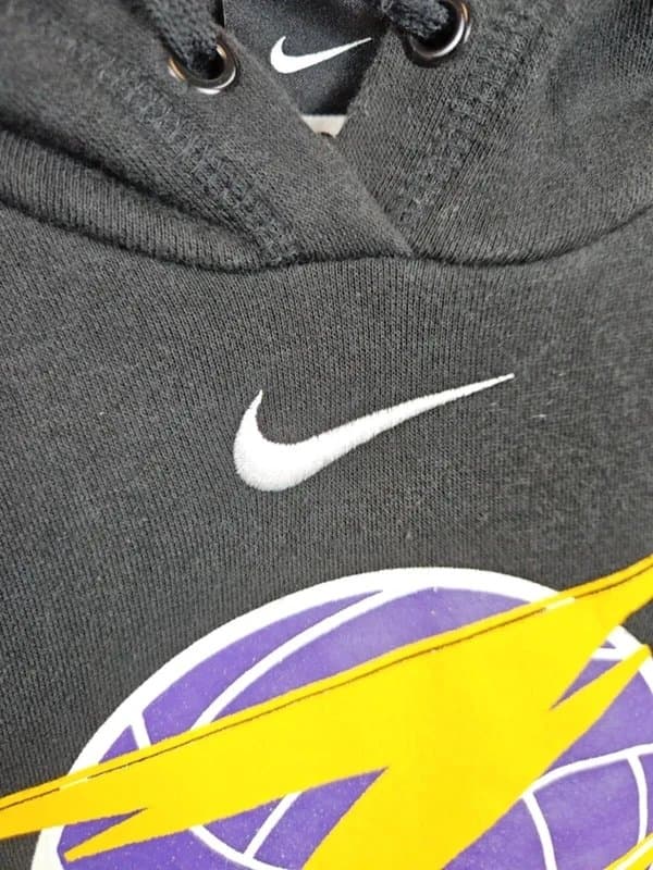 Nike Nike Centre Swoosh Club ZZU Volleyball Hoodie Black Size L