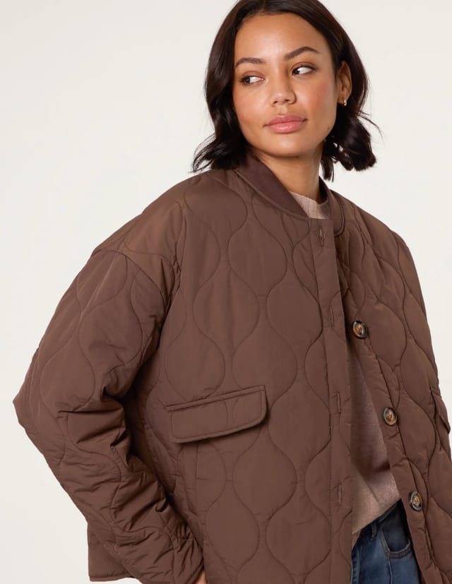 Blue Vanilla Quilted Jacket - 3