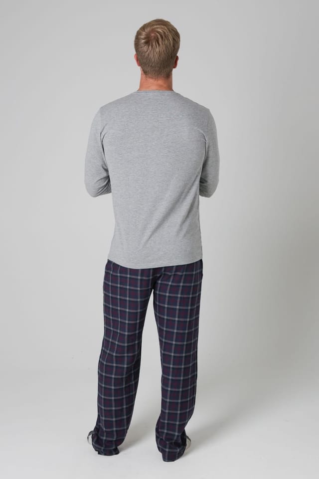 Tokyo Laundry Tokyo Laundry Men's Cotton Long Sleeve Pyjama Set - 2