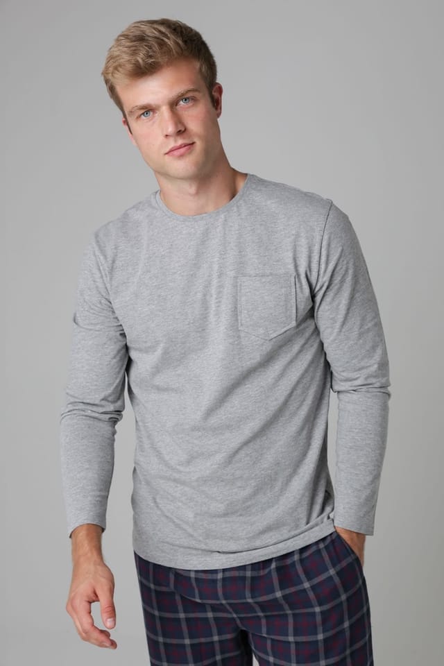 Tokyo Laundry Tokyo Laundry Men's Cotton Long Sleeve Pyjama Set - 3