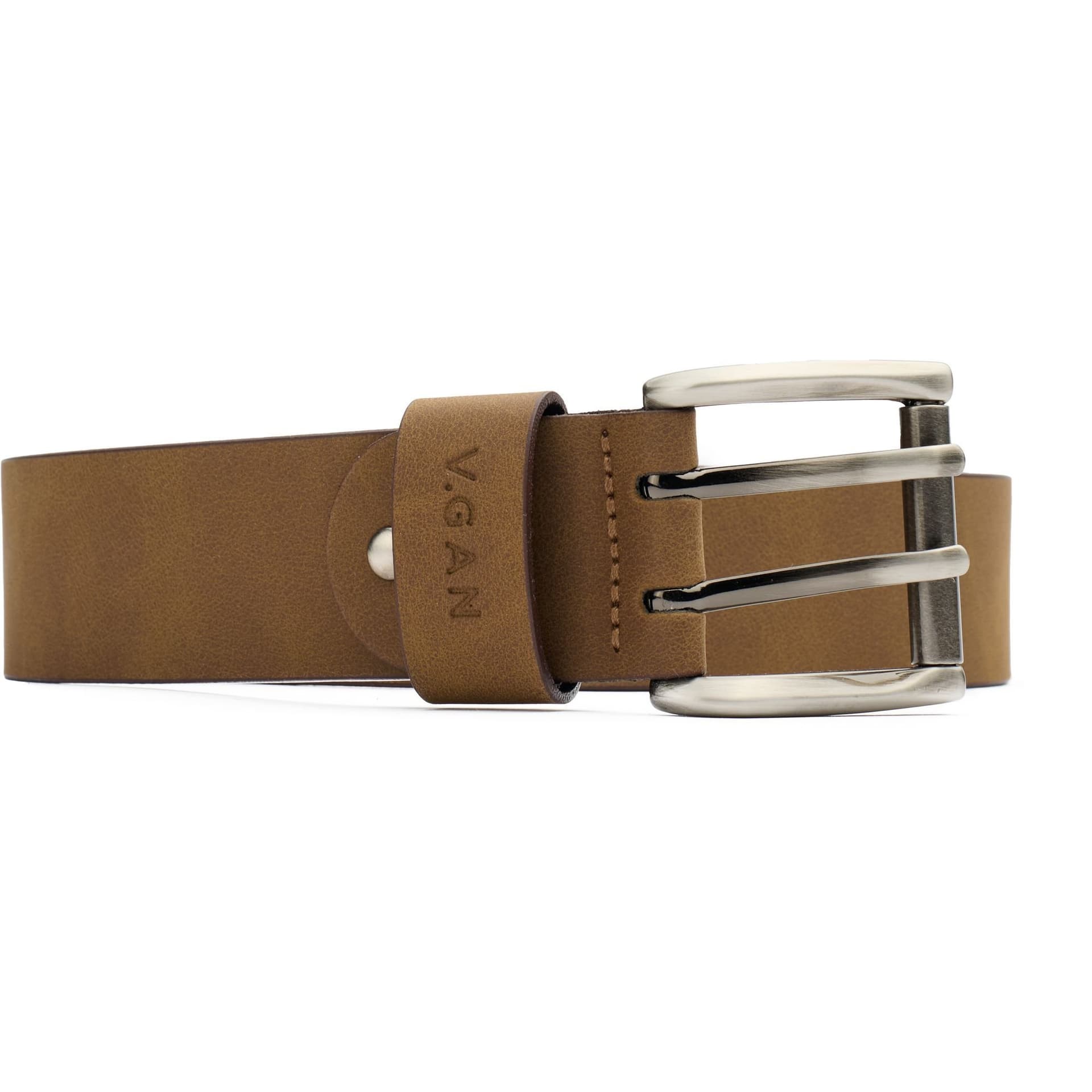 V.GAN V.GAN Men's Casual 4Cm Belt in Tan