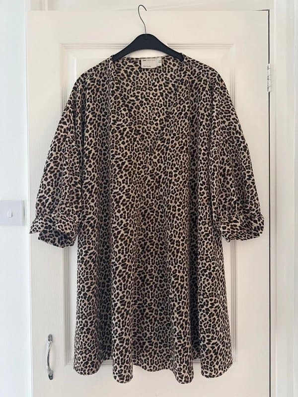 ASOS Leopard print smock dress