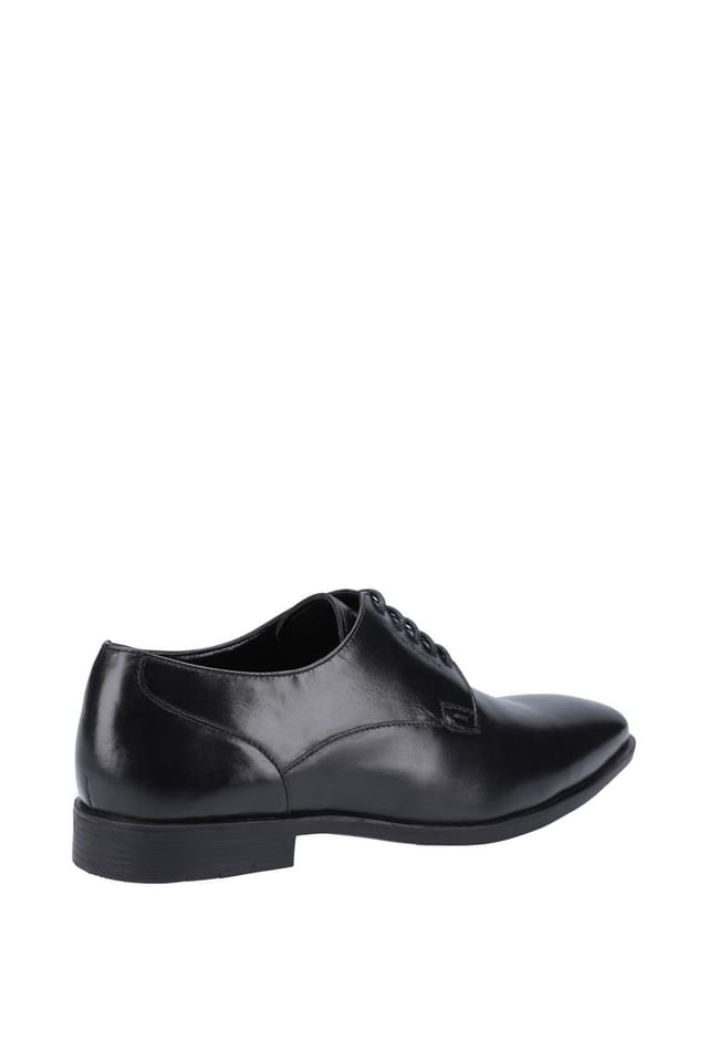 Hush Puppies Hush Puppies Men's 'Ezra' Leather Lace Shoes in Black - 2