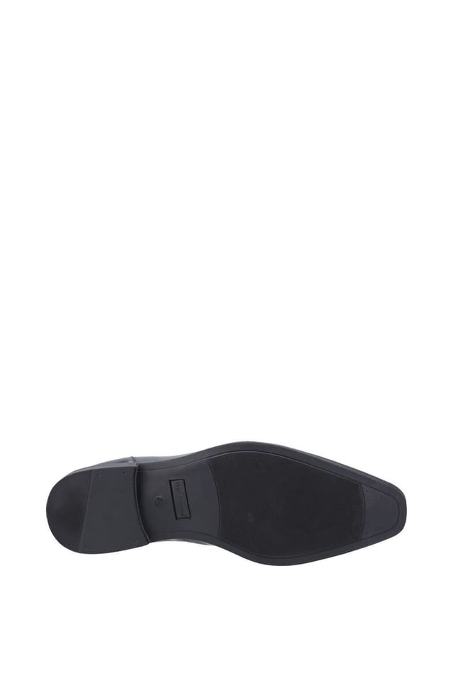 Hush Puppies Hush Puppies Men's 'Ezra' Leather Lace Shoes in Black - 3