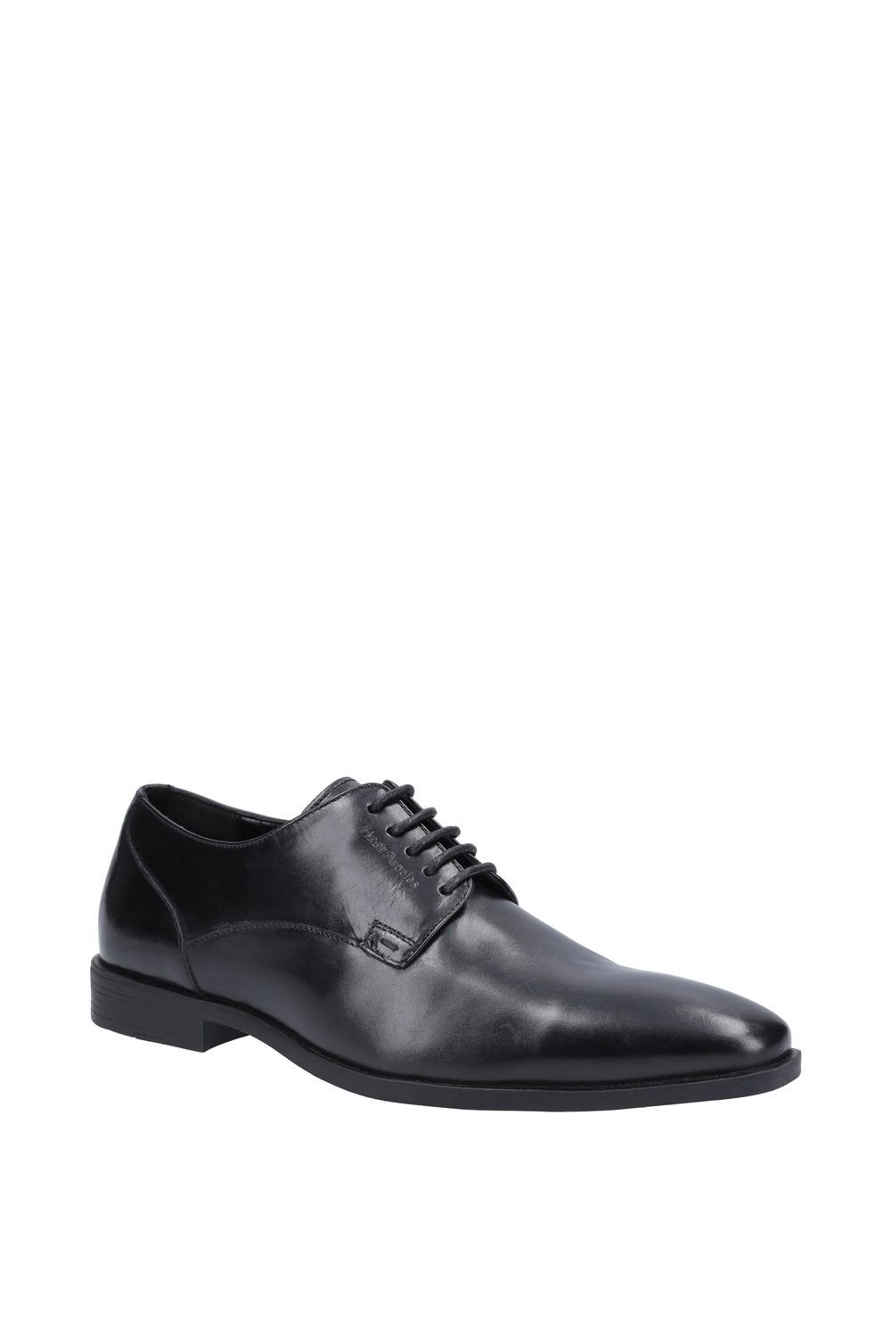 Hush Puppies Hush Puppies Men's 'Ezra' Leather Lace Shoes in Black - 4