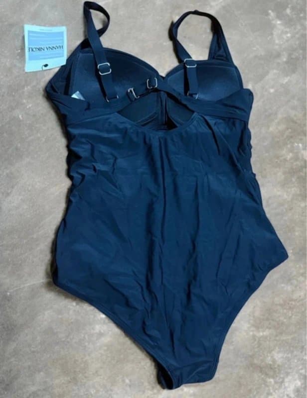 Hanna nikole one piece swimsuit plus size tummy control upf50 supportive hanna nikole uk 20 new