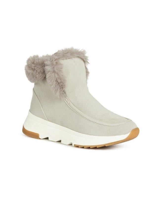 Geox Geox Women's Falena Woman Ankle Boot in Light Grey - 2