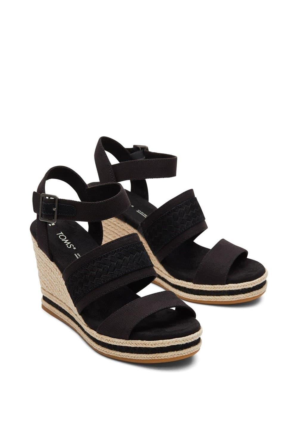 TOMS TOMS Women's Madelyn' Sandal Summer in Black