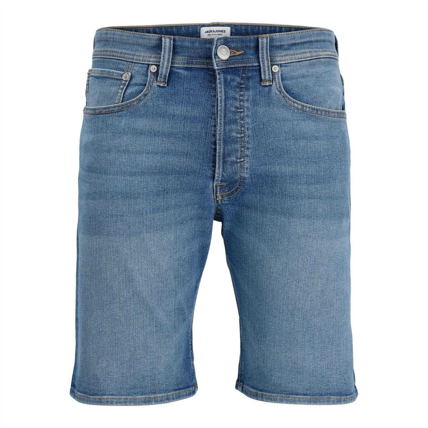 jack & jones Jack & Jones Men's Rick Denim Slim Shorts in Light Blue