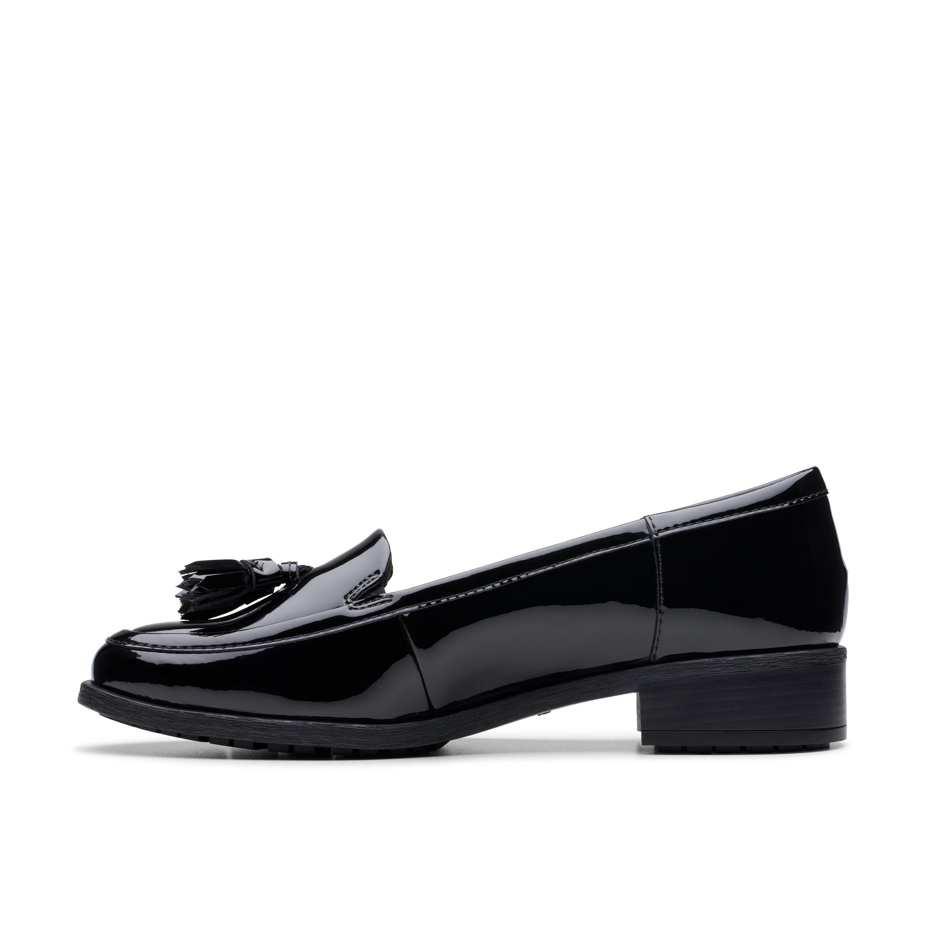 Clarks Clarks Women's Havisham Edge Loafer Black Patent Loafers, Slip Ons - 2