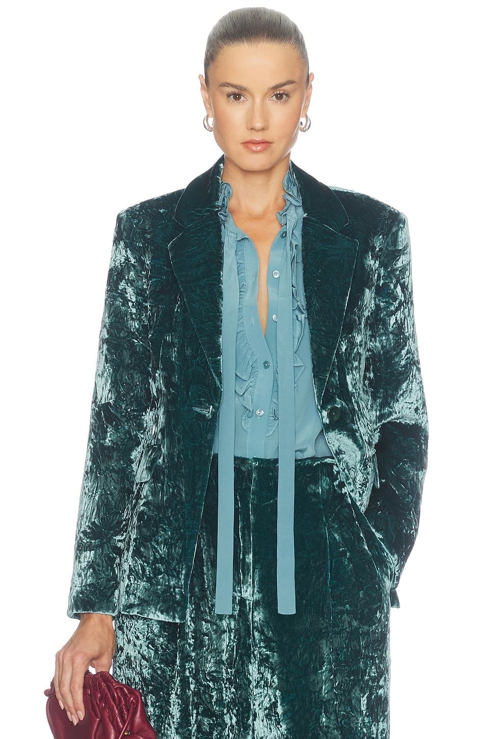 revolve Ellery Velvet Jacket