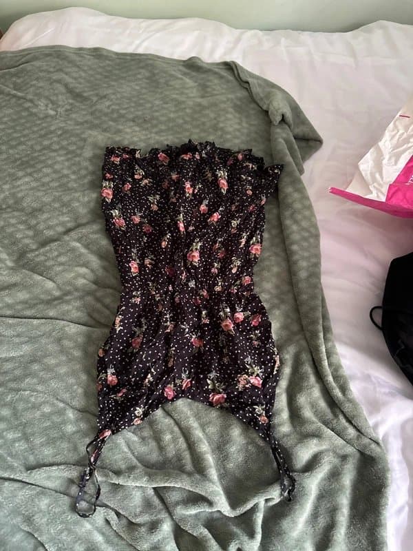 Bershka Black jumpsuit
