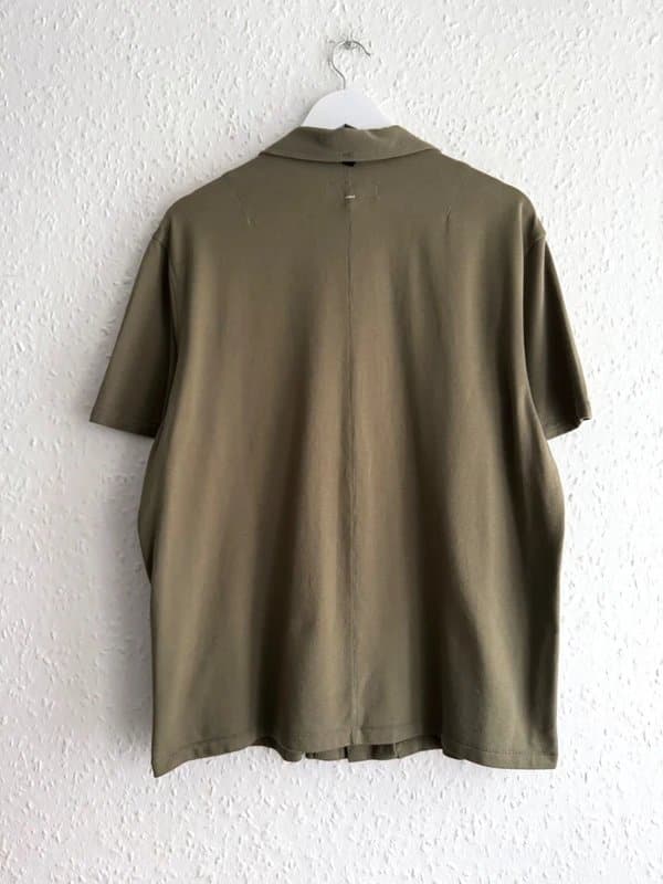 Rag & Bone Men's Rag & Bone Khaki Collared Shortsleeved Shirt - Size M