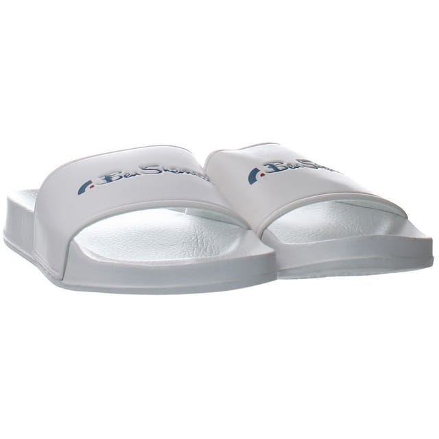 Ben Sherman Ben Sherman Men's Slidder White Sliders - 2