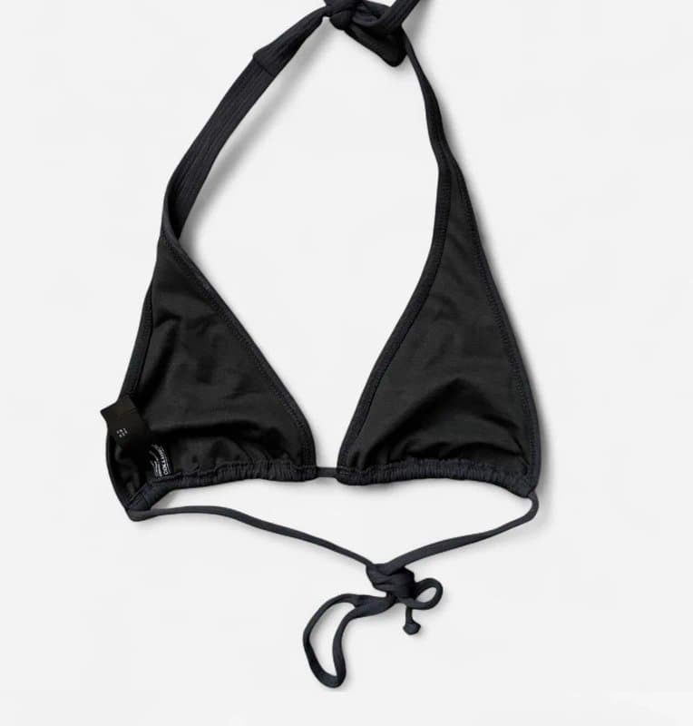 ASOS ASOS halter neck black bikini top