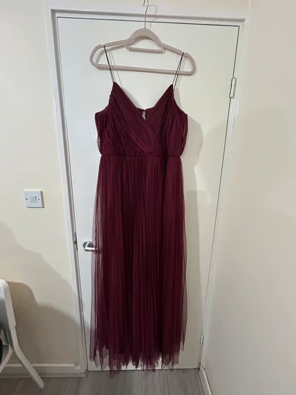 ASOS ASOS design tulle maxi dress