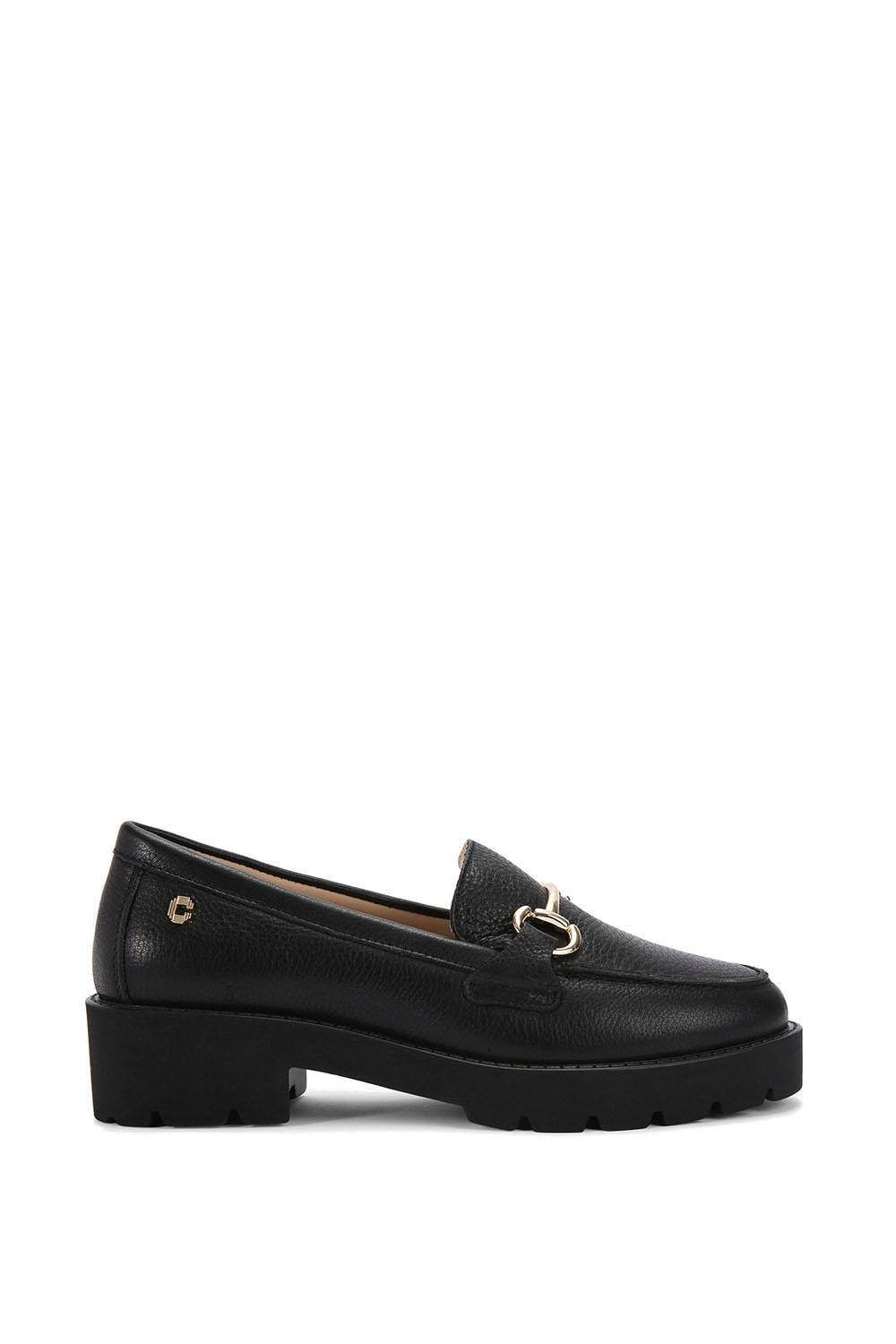 Carvela Carvela Women's 'Snap Chunky' Leather Flats in Black - 2