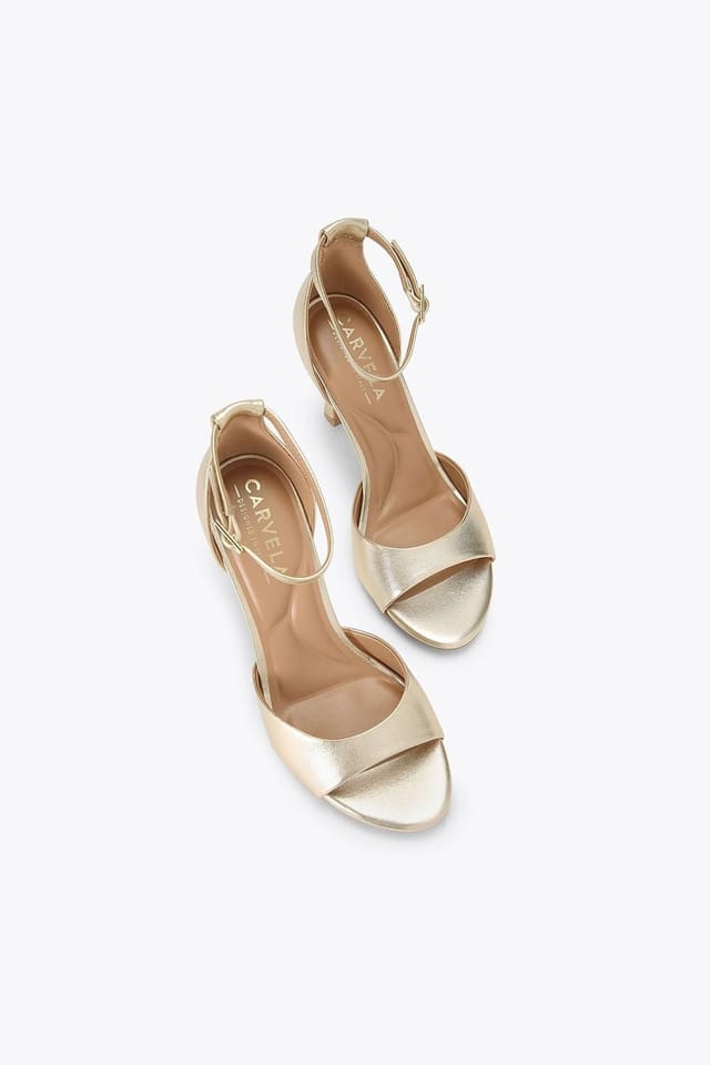 Carvela Carvela Women's 'Corletta Sandal' Heels in Gold - 2